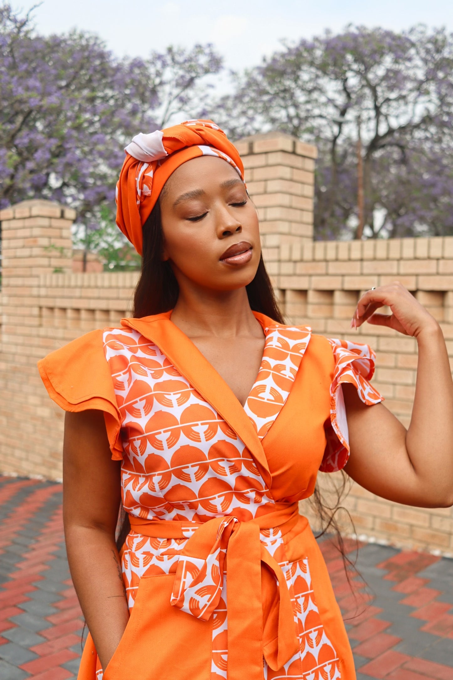 DWD Pinafore/Phinifa with Doek