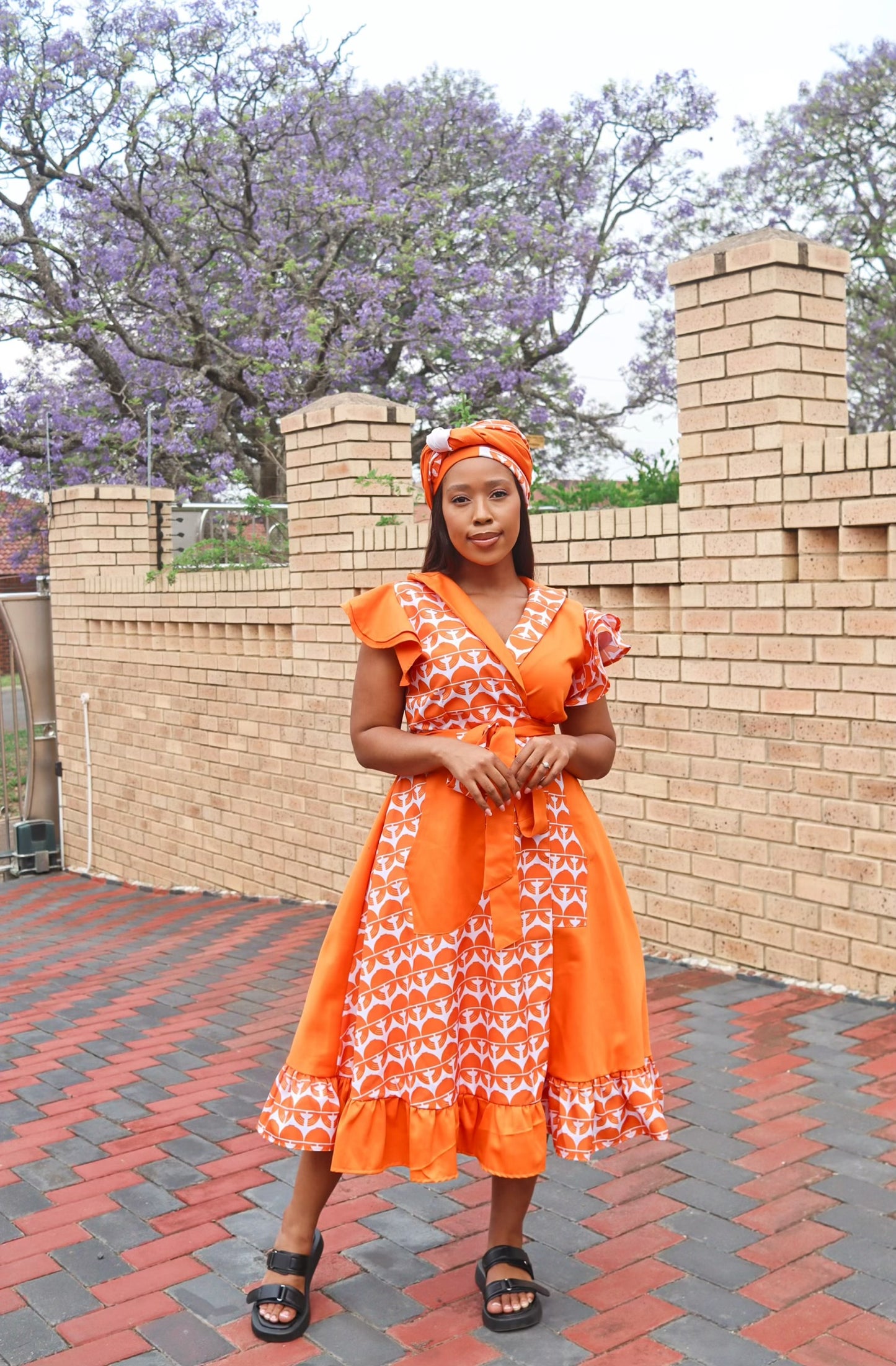 DWD Pinafore/Phinifa with Doek